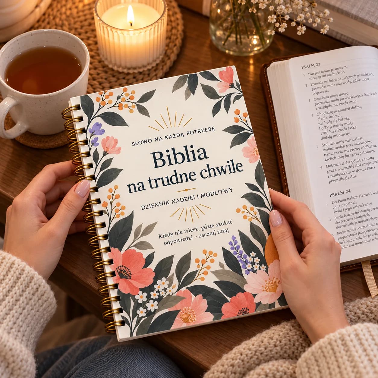Biblia na trudne chwile — dziennik nadziei i modlitwy